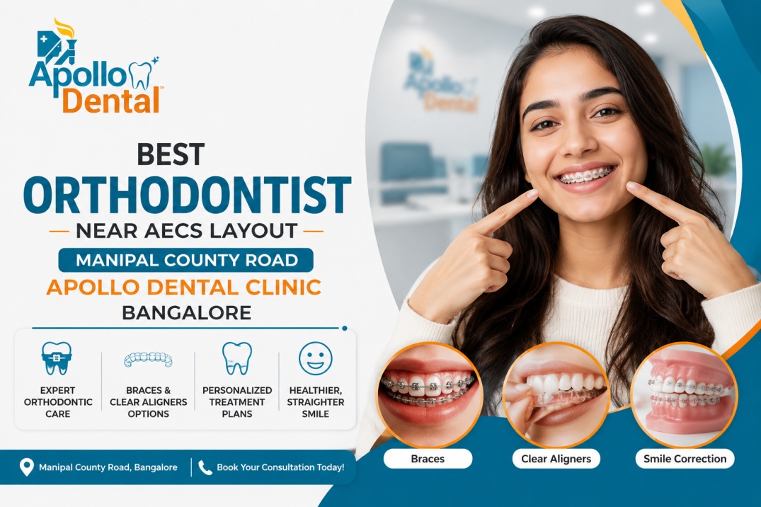 Best Orthodontist Near AECS Layout Apollo Dental Clinic